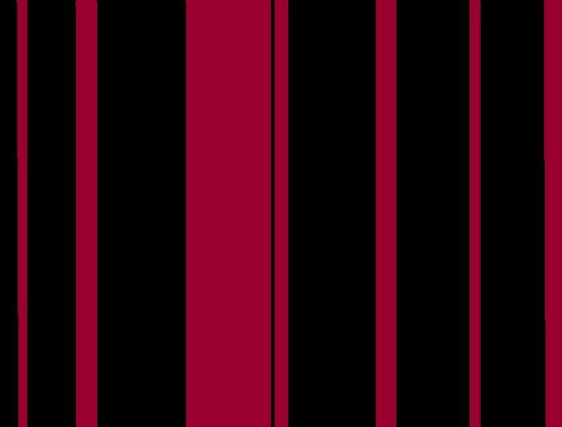 vertical red and black stripes