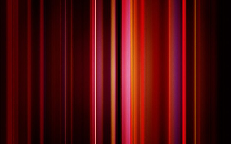 vertical red and purple light streaks