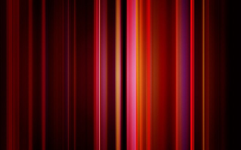 vertical red light stripes