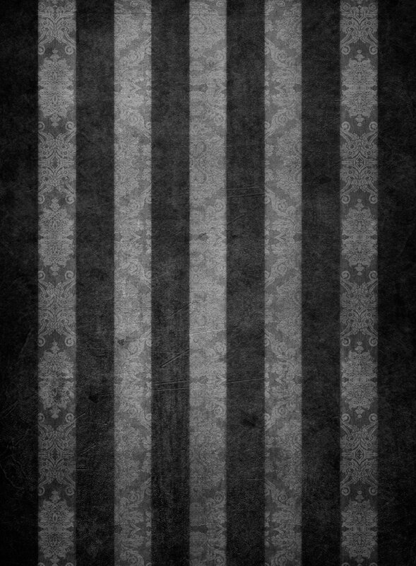 Vertical Striped Pattern — Black, Grungy