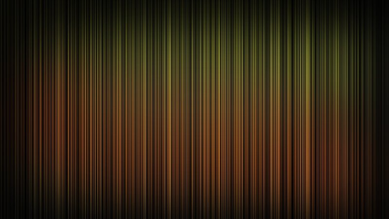 Vertical Striped Pattern — Black, Orange