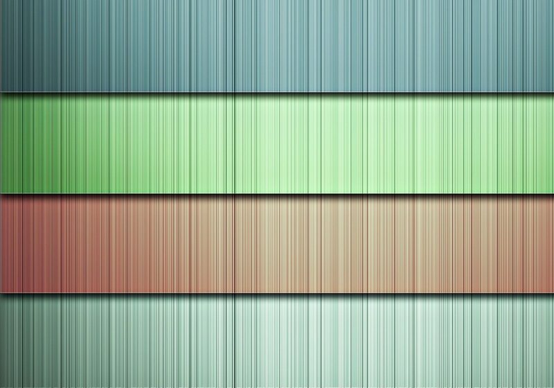 Vertical Striped Pattern — Green, Calm