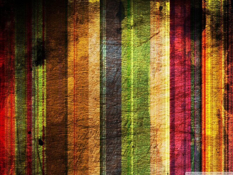 Vertical Striped Pattern — Green, Vibrant, Abstract