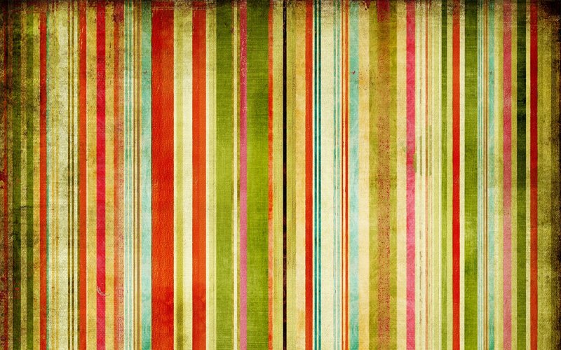 Vertical Striped Pattern — Green, Vibrant