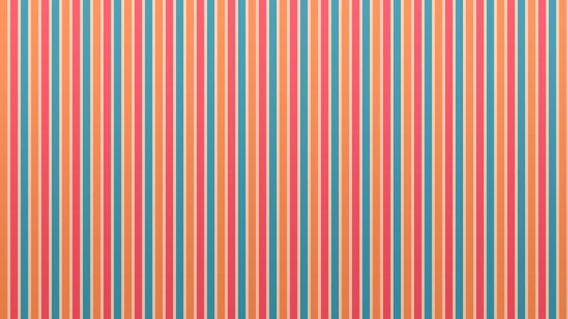 Vertical Striped Pattern — Orange, Calm, Abstract, Blue