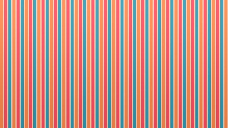 Vertical Striped Pattern — Orange, Calm