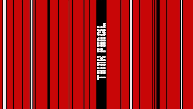 Vertical Striped Pattern — Red, Bold, Minimalist