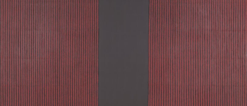Vertical Striped Pattern — Red, Calm