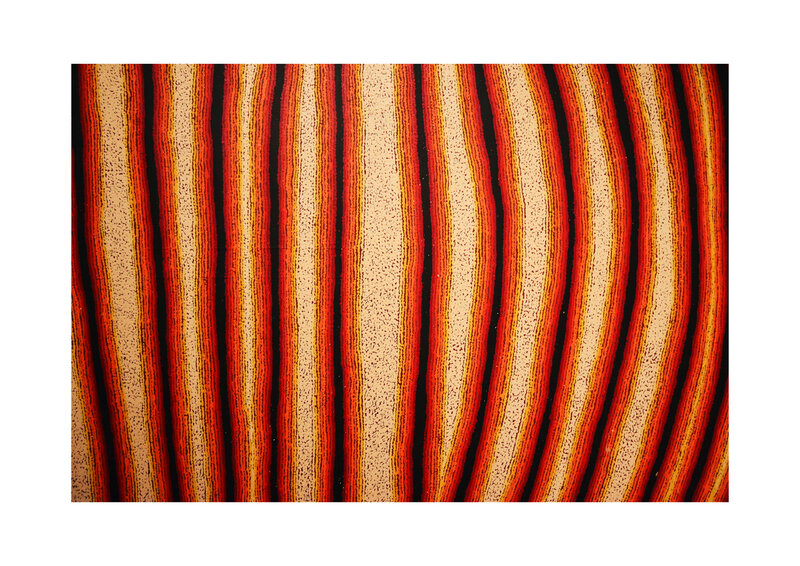 Vertical Striped Pattern — Red, Textured