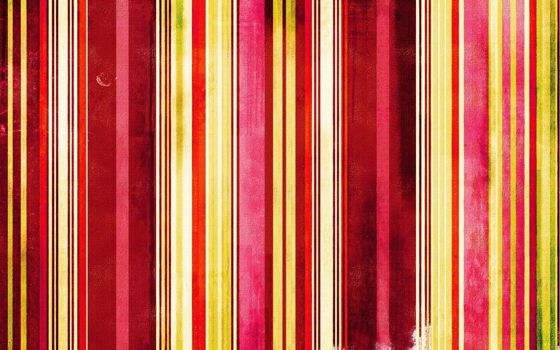 Vertical Striped Pattern — Red, Vibrant