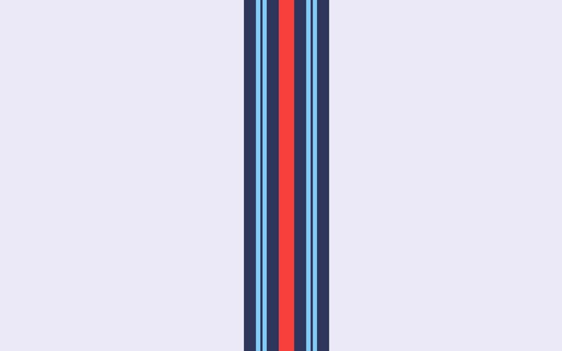Vertical Striped Pattern — White