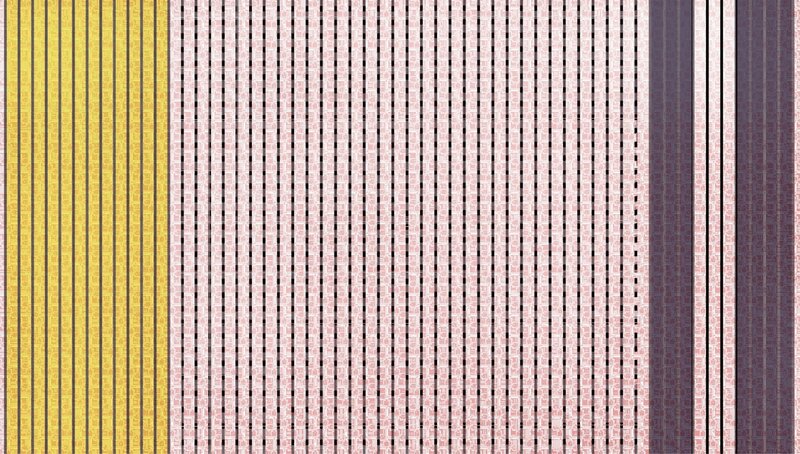 Vertical Striped Pattern — Yellow, Neutral