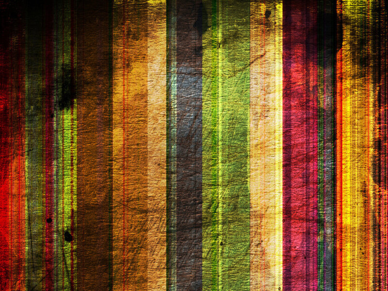 Vertical Striped Pattern — Yellow