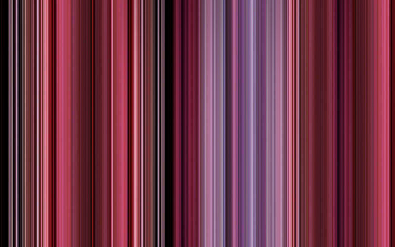 vertical stripes of red and purple