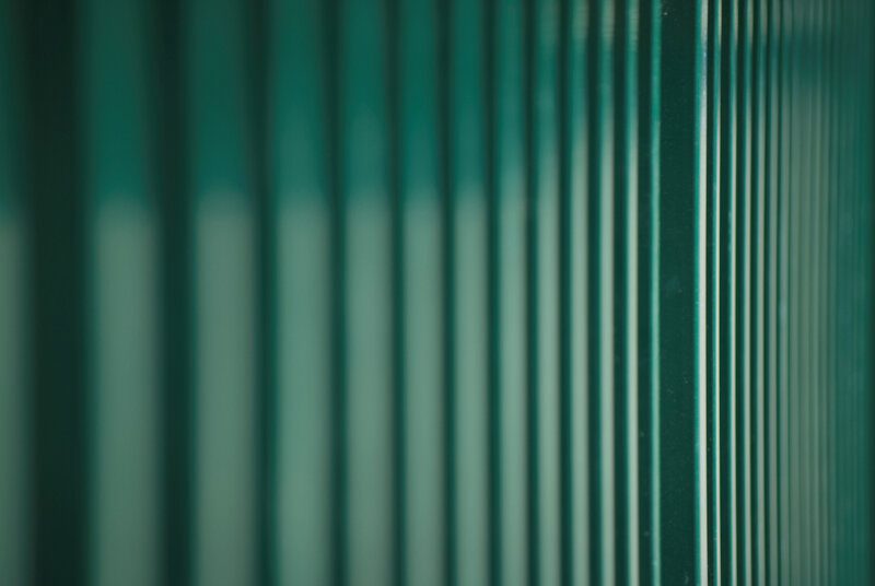 vertical teal lines pattern