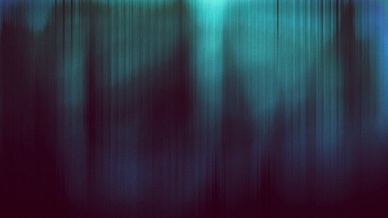 Vertical Teal Streaks