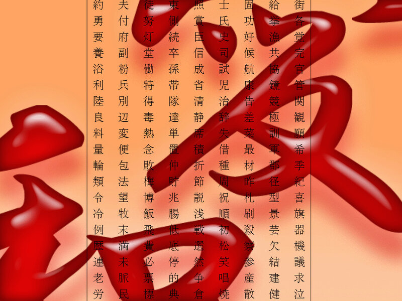 Vertical Text Columns