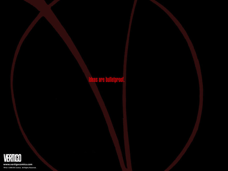 Vertigo Comics logo with tagline