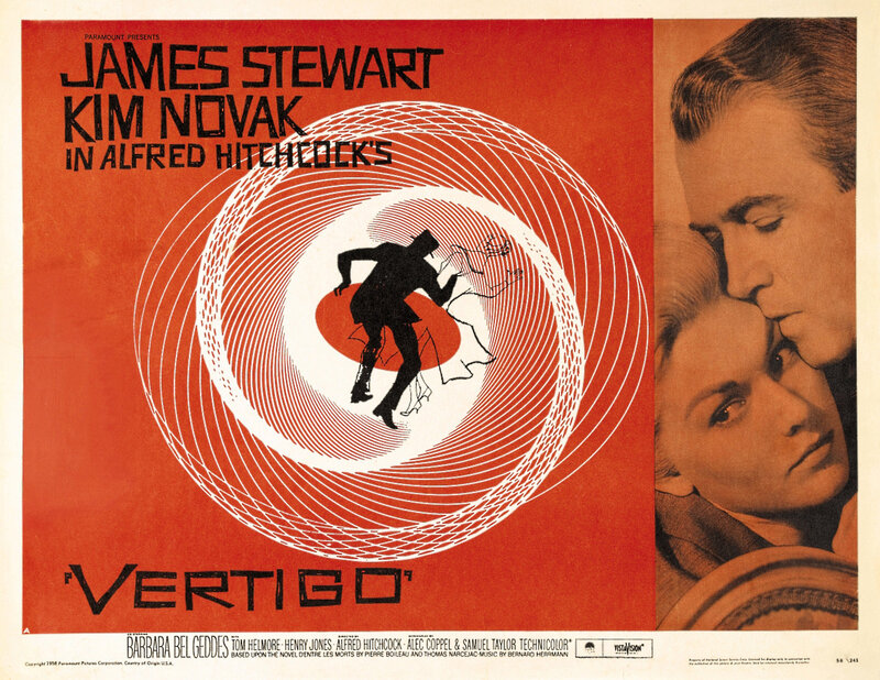 Vertigo movie poster