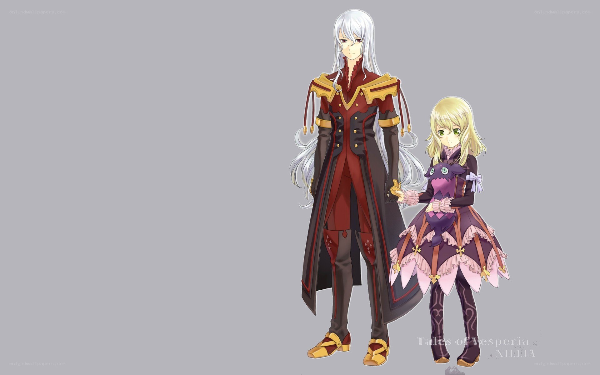 Vesperia characters art
