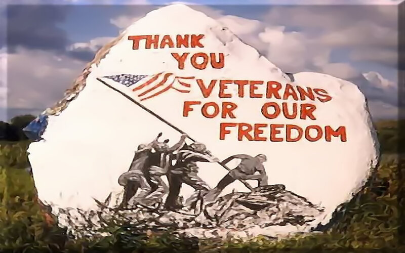 Veterans Memorial Stone