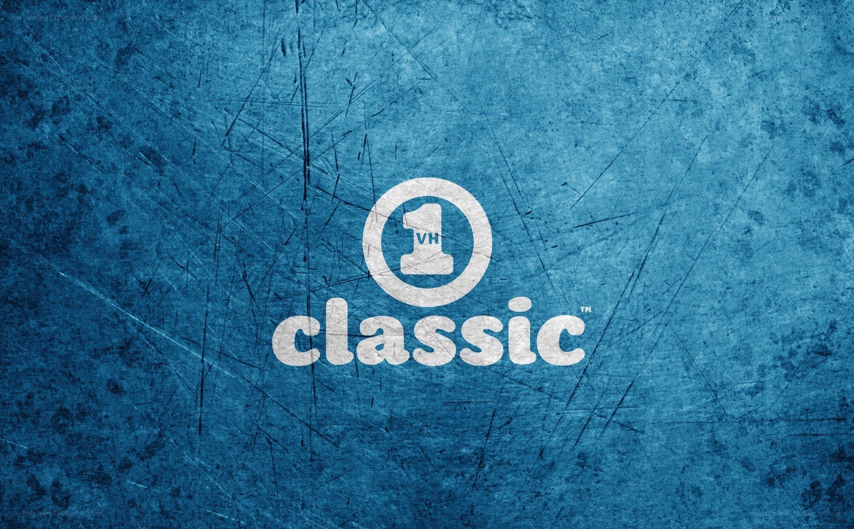 VH1 Classic logo on blue background
