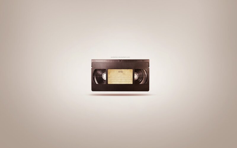 VHS Tape — Brown