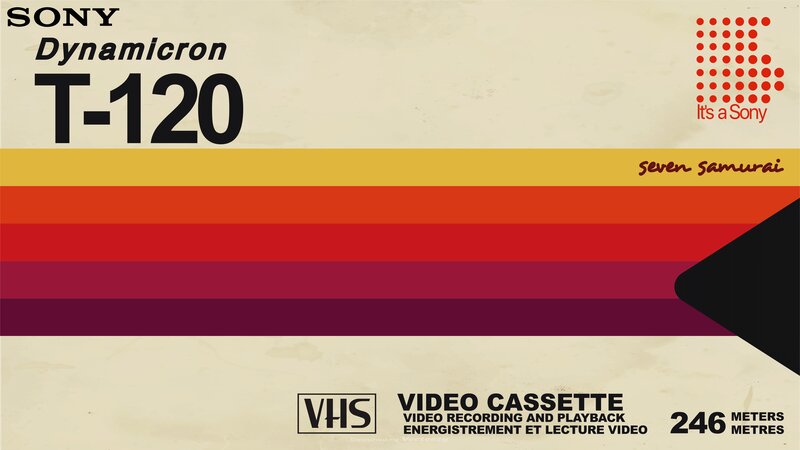 VHS Tape Label