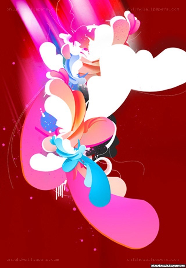 vibrant abstract art