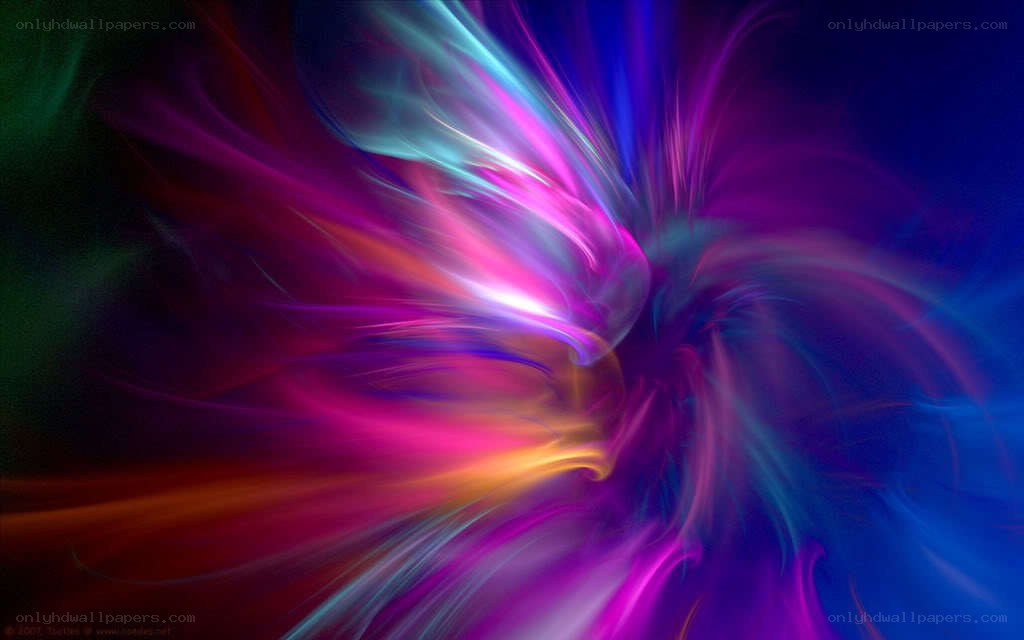 vibrant abstract color burst