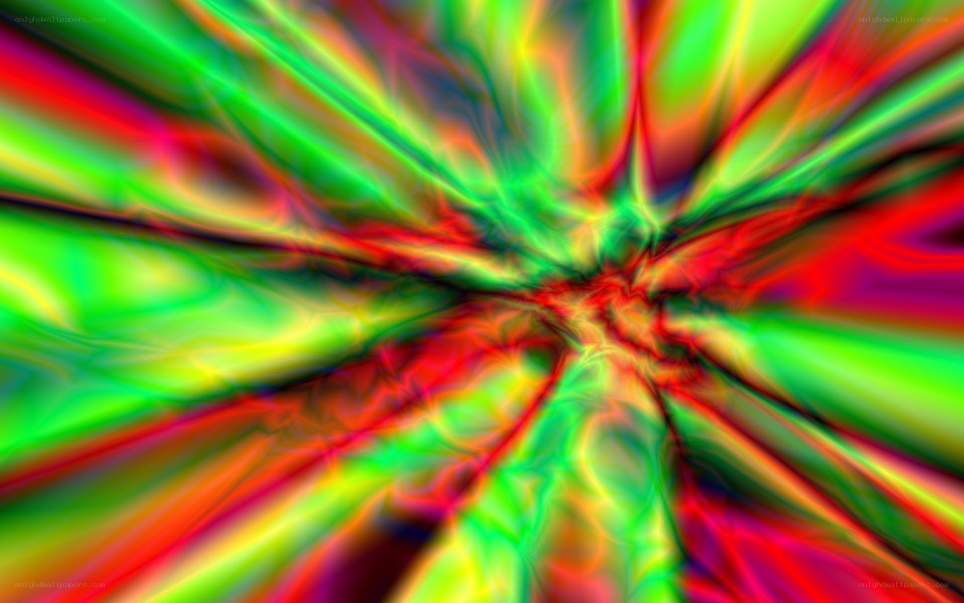 vibrant abstract color burst
