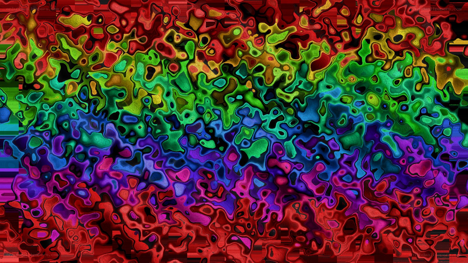 vibrant abstract color pattern