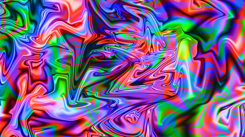 vibrant abstract color swirl