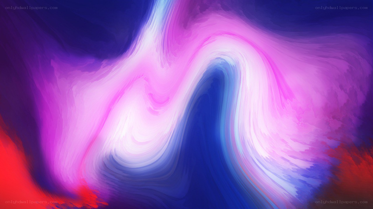 vibrant abstract color swirl