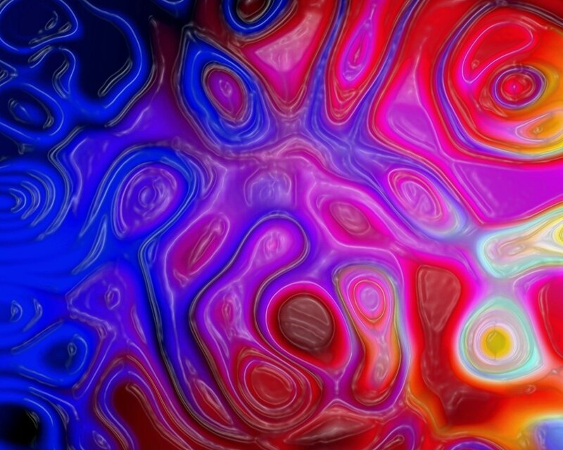 vibrant abstract color swirls