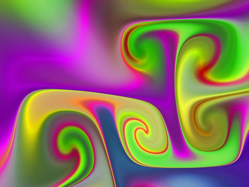 vibrant abstract color swirls