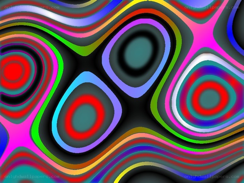 vibrant abstract color waves