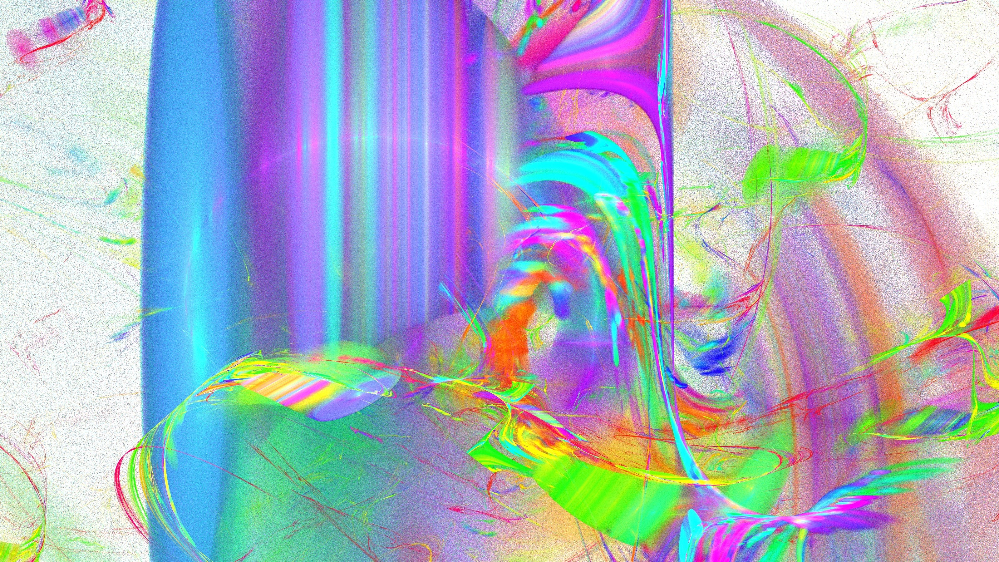 vibrant abstract digital art