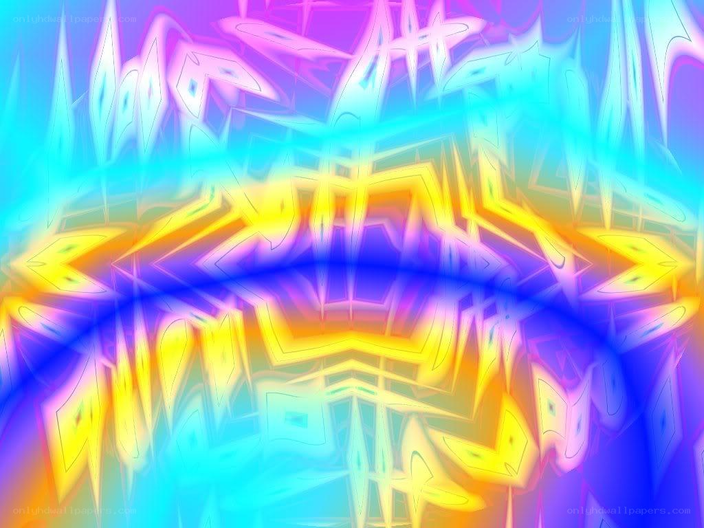 vibrant abstract digital art