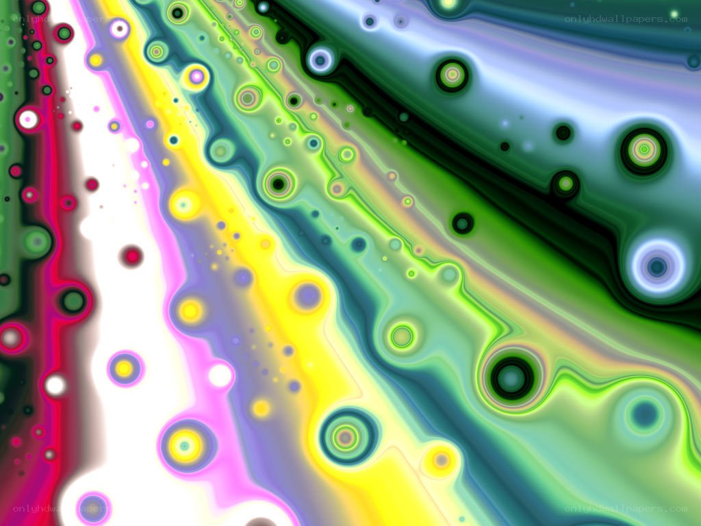 vibrant abstract digital art