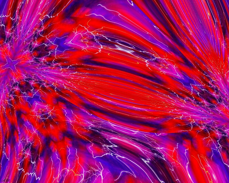 vibrant abstract energy burst