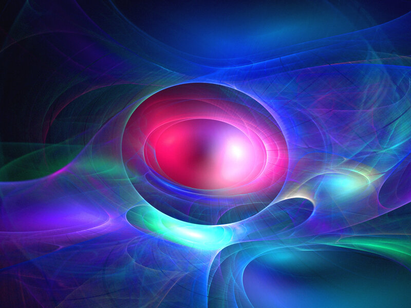 vibrant abstract energy vortex
