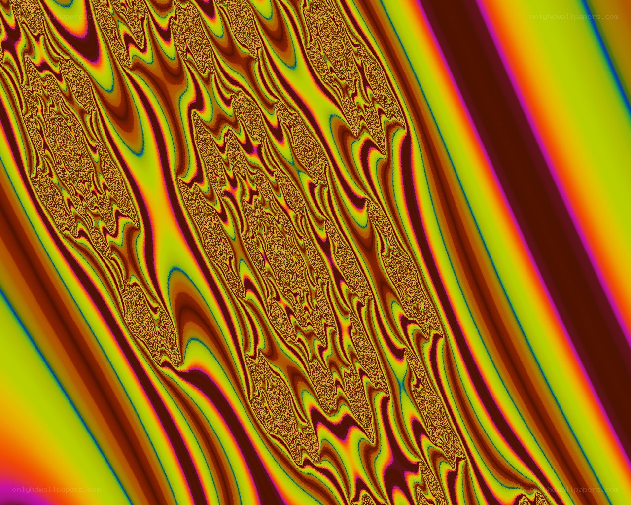 vibrant abstract fractal pattern