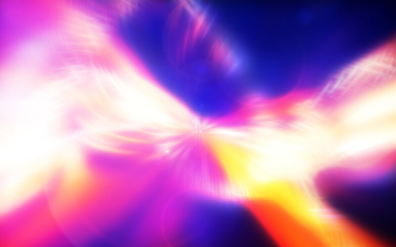 vibrant abstract light burst