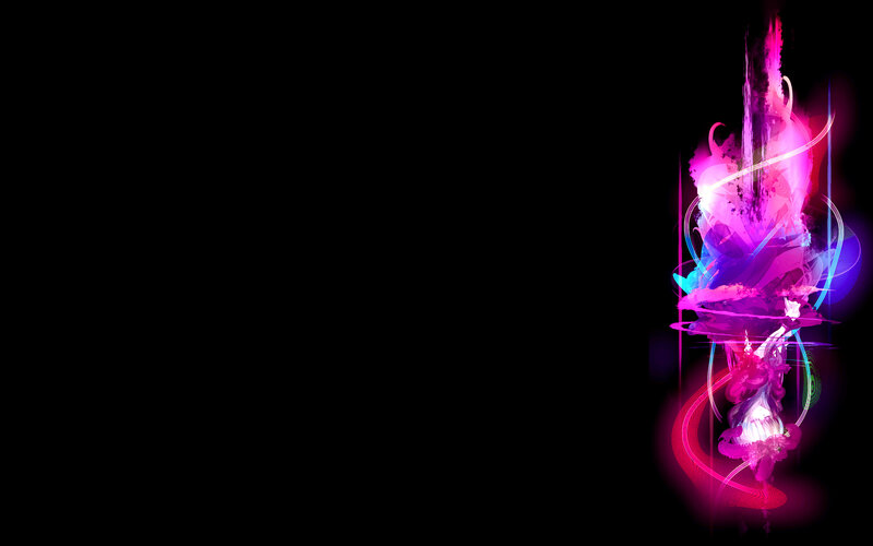 vibrant abstract light design