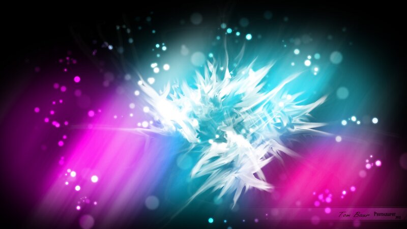 vibrant abstract light explosion