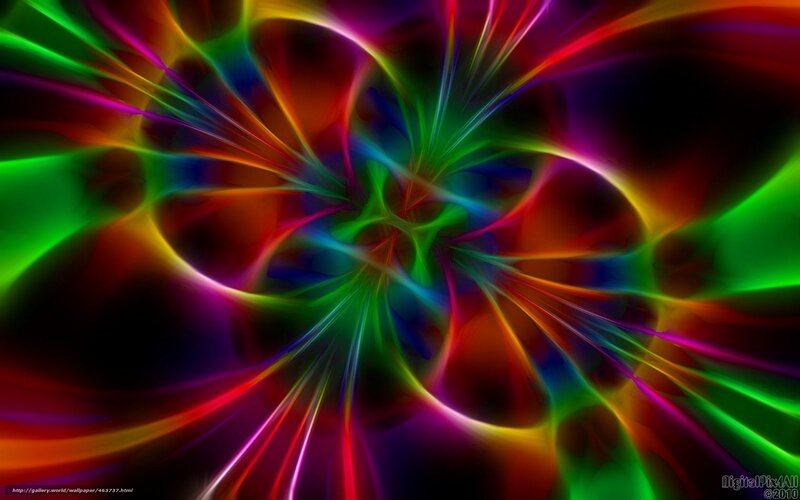 vibrant abstract light patterns