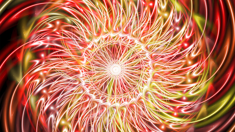 vibrant abstract light swirl