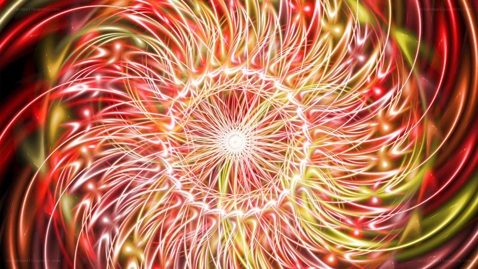 vibrant abstract light swirl