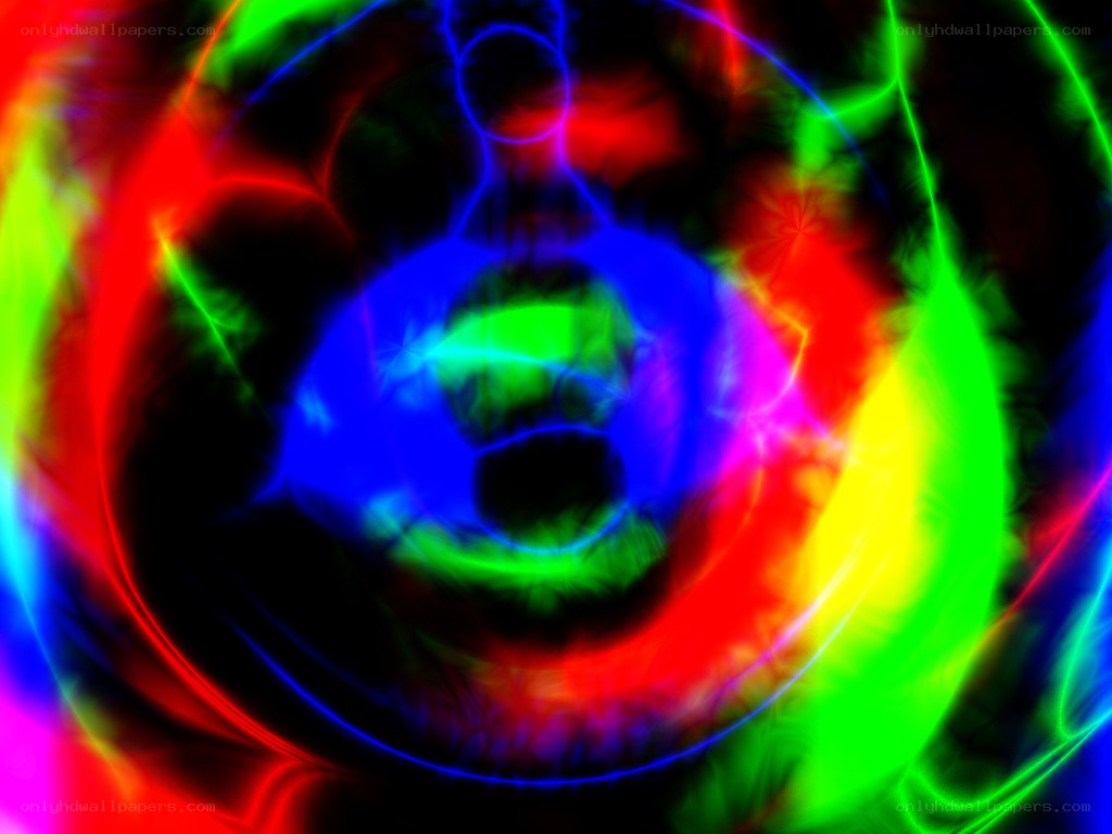 vibrant abstract light swirl
